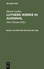 Buchcover Martin Luther: Luthers Werke in Auswahl / Schriften von 1524 bis 1528