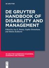 Buchcover De Gruyter Handbook of Disability and Management