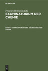 Buchcover Examinatorium der Chemie / Examinatorium der anorganischen Chemie