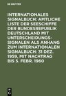 Buchcover 31 Dez. 1959, mit Nachtrag bis 5. Febr. 1960