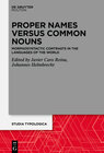 Buchcover Proper Names versus Common Nouns