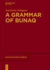 Buchcover A Grammar of Bunaq