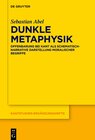 Buchcover Dunkle Metaphysik