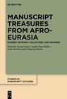 Buchcover Manuscript Treasures from Afro-Eurasia