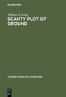 Buchcover Scanty plot of ground