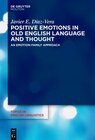 Buchcover Positive Emotions in Old English Language and Thought