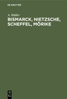 Buchcover Bismarck, Nietzsche, Scheffel, Mörike