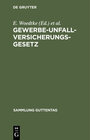 Buchcover Gewerbe-Unfallversicherungsgesetz