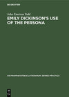 Buchcover Emily Dickinson's use of the persona