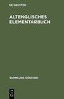 Buchcover Altenglisches Elementarbuch