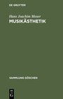 Buchcover Musikästhetik