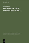 Buchcover Die Mystik des Marsilio Ficino