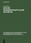 Buchcover Naturwissenschaftliche Ästhetik