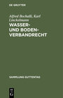 Buchcover Wasser- und Bodenverbandrecht