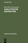 Buchcover Analytische Geometrie