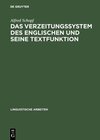 Buchcover Das Verzeitungssystem des Englischen und seine Textfunktion