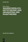 Buchcover Wahrscheinlichkeitstheorie und Grundzüge der Maßtheorie