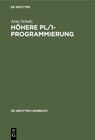 Buchcover Höhere PL/1-Programmierung