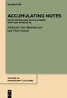 Buchcover Accumulating Notes