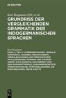 Buchcover Grundriss der vergleichenden Grammatik der indogermanischen Sprachen.... / Vorbemerkungen, verbale Komposita, Augment, r