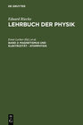 Buchcover Eduard Riecke: Lehrbuch der Physik / Magnetismus und Elektrizität - Atomphysik