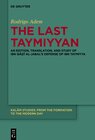 Buchcover The Last Taymiyyan