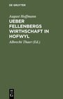 Buchcover Ueber Fellenbergs Wirthschaft in Hofwyl