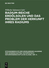 Buchcover Radium-reiche Erdölsolen und das Problem der Herkunft ihres Radiums