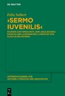 Buchcover ›Sermo iuvenilis‹