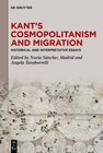 Buchcover Kant’s Cosmopolitanism and Migration