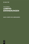 Buchcover Carl Schurz: Lebenserinnerungen / Briefe und Lebensabriß