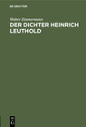 Buchcover Der Dichter Heinrich Leuthold