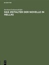 Buchcover Das Zeitalter der Novelle in Hellas