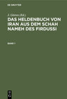 Buchcover Das Heldenbuch von Iran aus dem Schah Nameh des Firdussi / Das Heldenbuch von Iran aus dem Schah Nameh des Firdussi. Ban