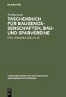 Buchcover Taschenbuch für Baugenossenschaften, Bau- und Sparvereine