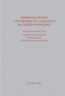 Buchcover Römische Werte und römische Literatur im frühen Prinzipat