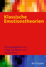 Buchcover Klassische Emotionstheorien