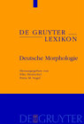 Buchcover Deutsche Morphologie