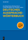 Buchcover Deutsches Aussprachewörterbuch