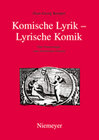 Buchcover Komische Lyrik – Lyrische Komik