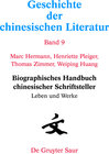 Buchcover Geschichte der chinesischen Literatur / Biographisches Handbuch chinesischer Schriftsteller