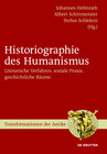 Buchcover Historiographie des Humanismus