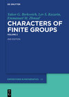 Buchcover Yakov G. Berkovich; Lev S. Kazarin; Emmanuel M. Zhmud': Characters of Finite Groups / Yakov G. Berkovich; Lev S. Kazarin