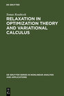 Buchcover Relaxation in Optimization Theory and Variational Calculus