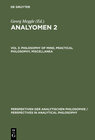 Analyomen 2 / Philosophy of Mind, Practical Philosophy, Miscellanea width=