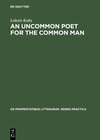 Buchcover An Uncommon Poet for the Common Man