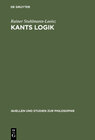Buchcover Kants Logik