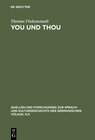 Buchcover You und thou