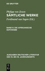 Buchcover Philipp von Zesen: Sämtliche Werke / Die afrikanische Sofonisbe