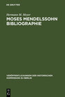 Buchcover Moses Mendelssohn Bibliographie